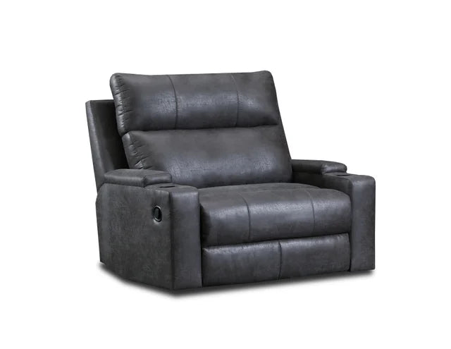 9100 Espresso&gray reclining