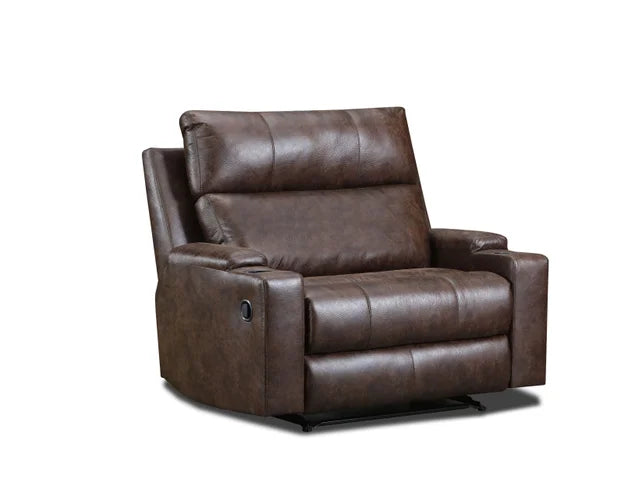9100 Espresso&gray reclining