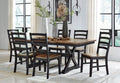 D634- 7pc Dining set
