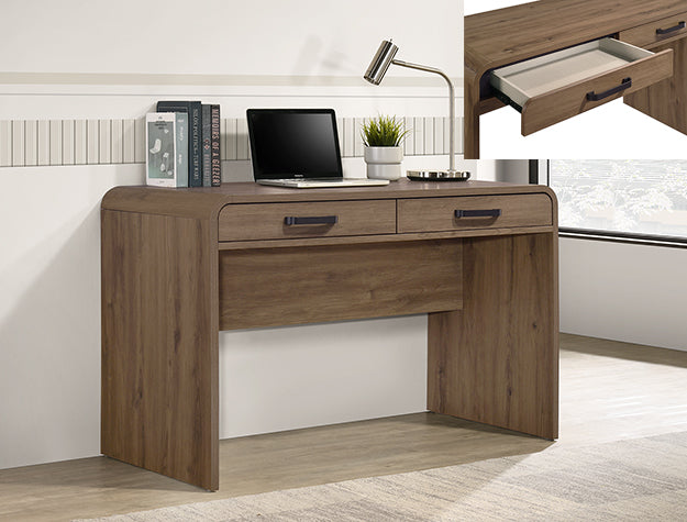 B4920-DESK NYOMI WRITING DESK - LIGHT BROWN