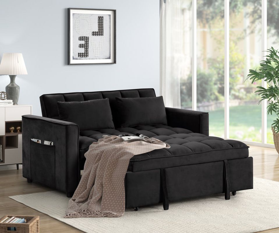 Black&Gray Relax Sleeper Sofa