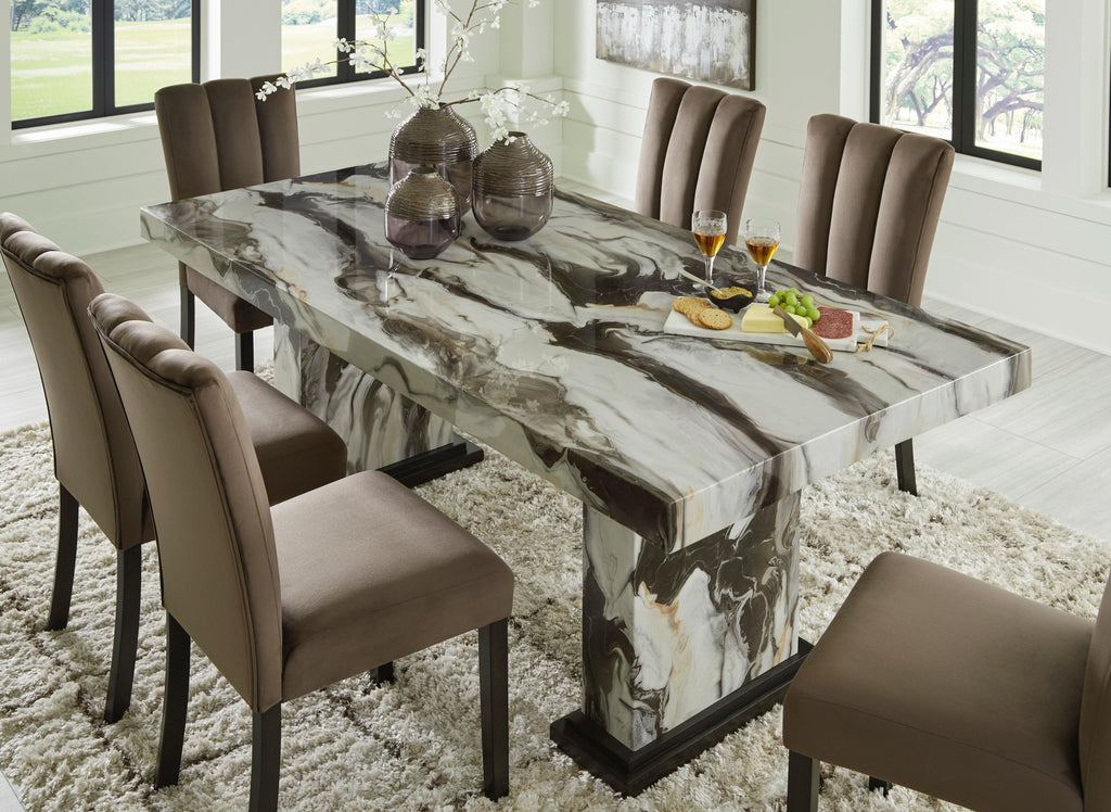 D581-26 Table and 6 Chairs Set
