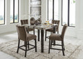D581-13 Pub Table & 4 Chairs Set