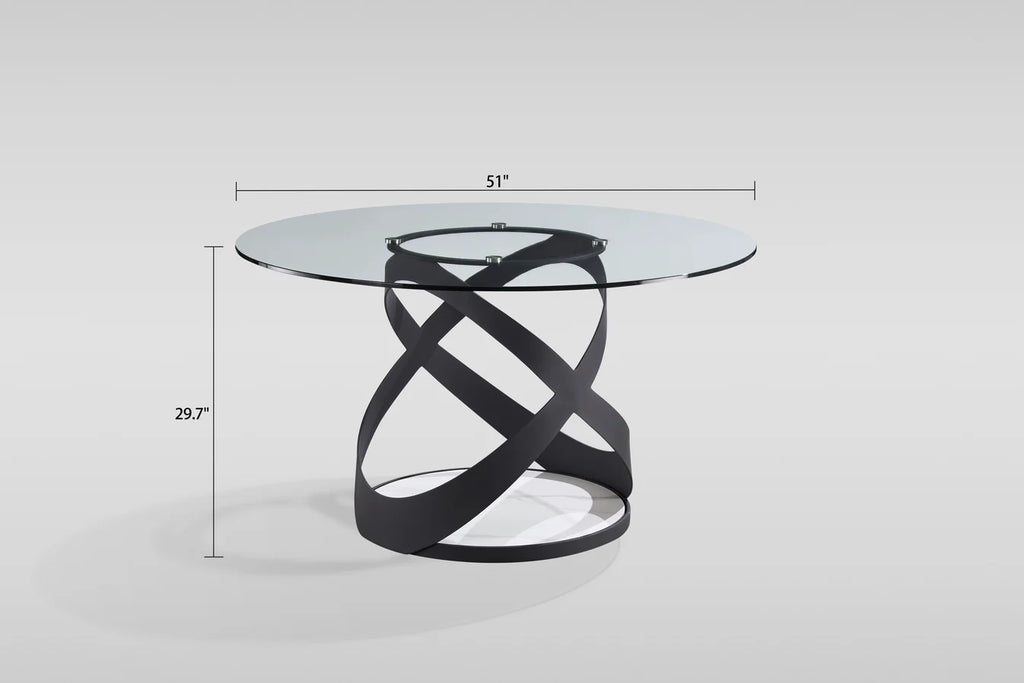 D1550 Dimi (Clear Glass/Black)
