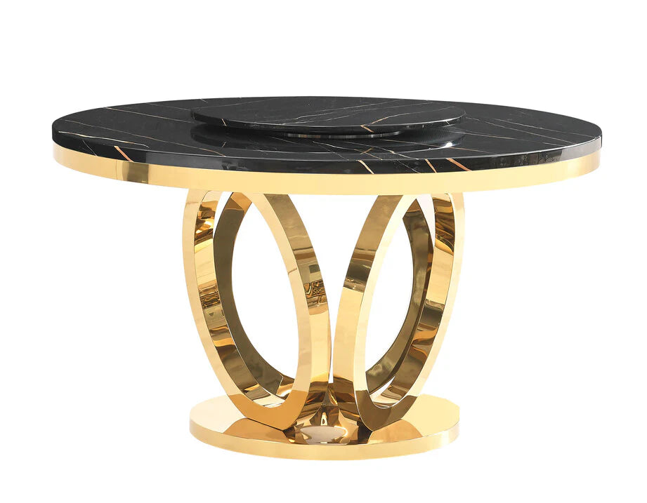 D615 Maxi Table (Black/Gold)