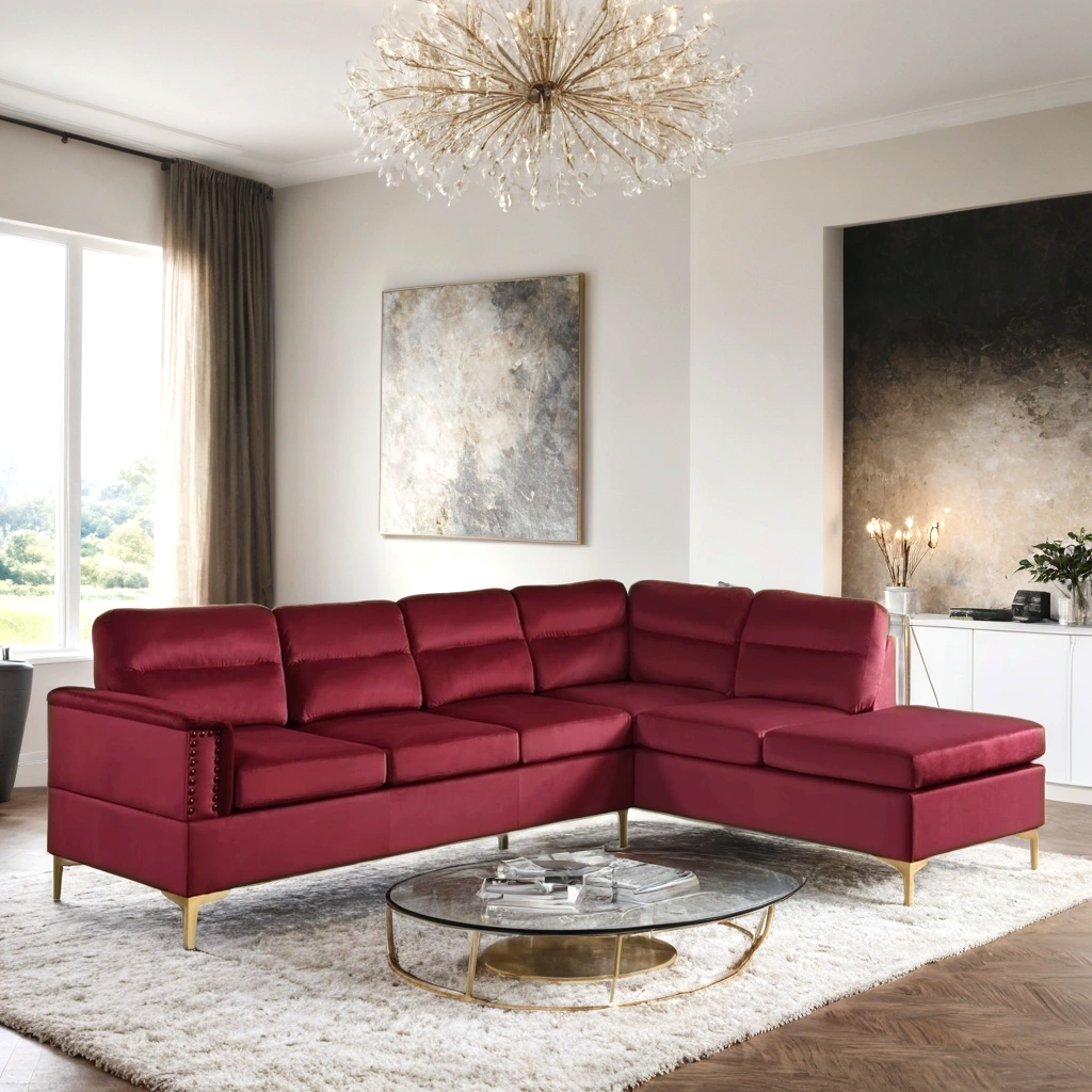 Vogue-Red sectional
