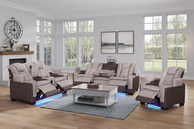 Rodeo 3pc Power Reclining set