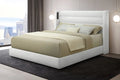 Hero White Platform Bed