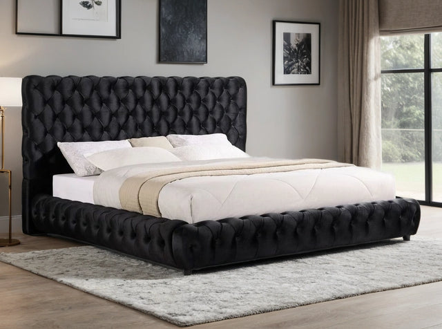 Dream black platform Bed