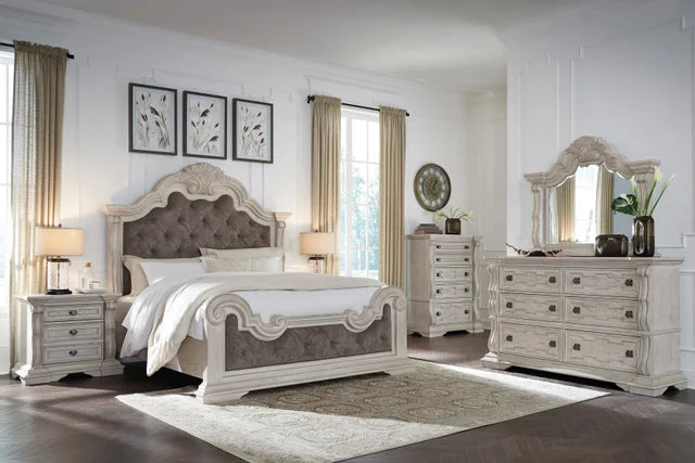 Antique White Bedroom Set