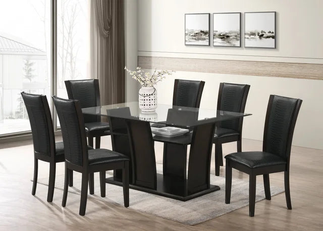 Florida Dining Table + 6 Chairs set
