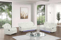 Luz White - 3PC Reclining Set